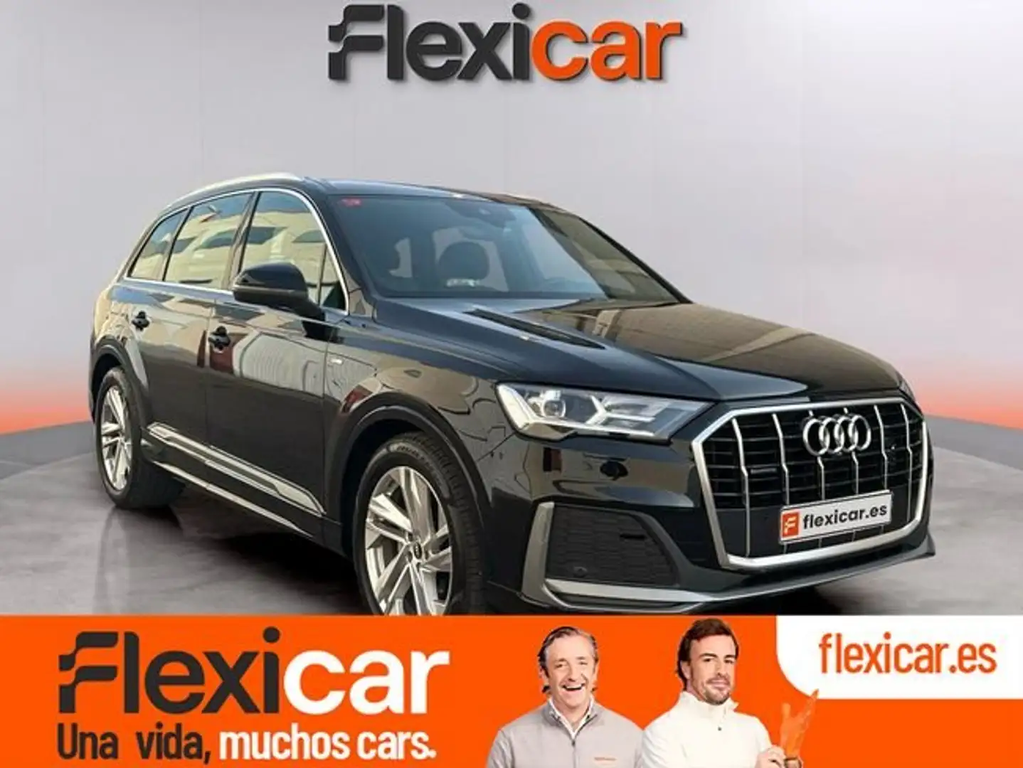 Audi Q7 S line 45 TDI 170kW (232CV) quat. tip. Negro - 1