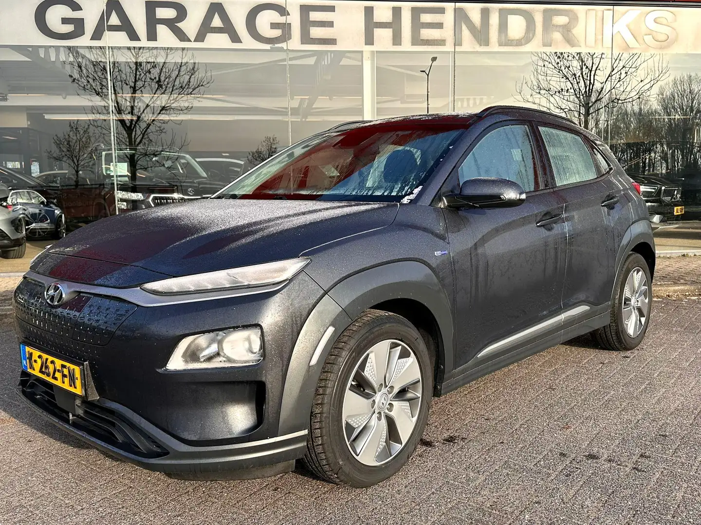 Hyundai KONA EV Comfort 64 kWh | SOH: 96,4% | 3 Fase |Warmtepom Grau - 1