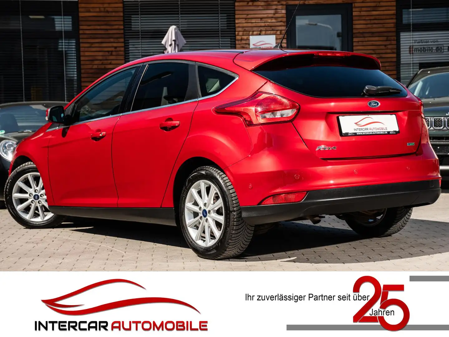 Ford Focus 1.0 EcoBoost Titanium |Schiebed.|AHK|PDC Rosso - 2