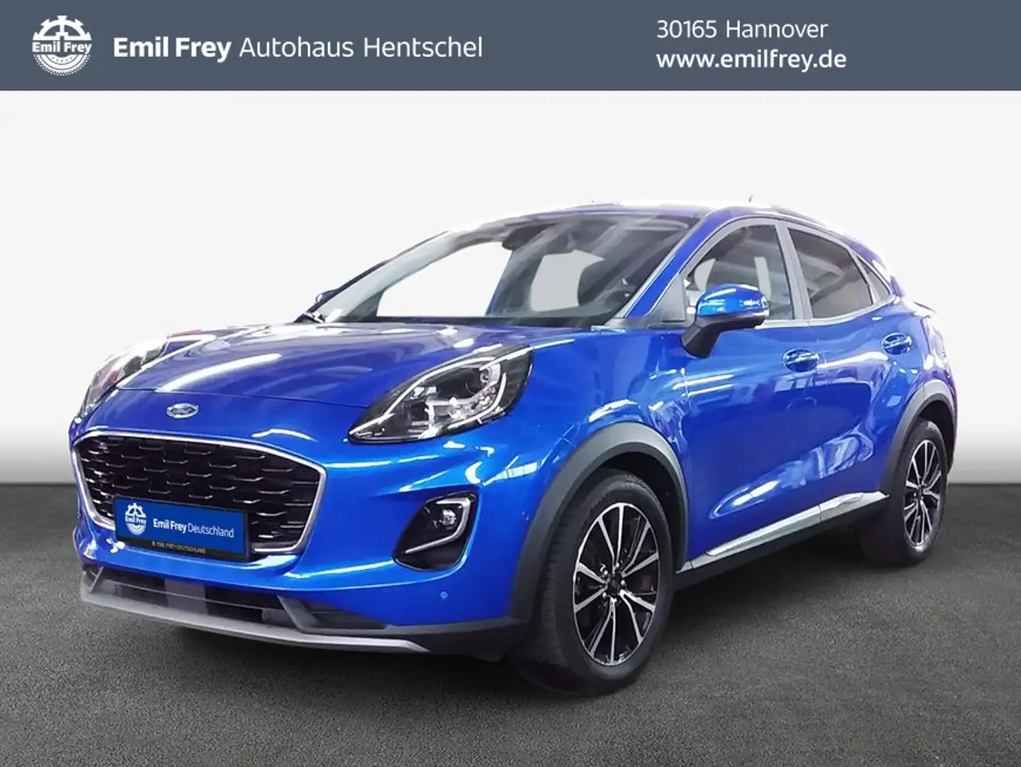 Ford Puma 1.0 EcoBoost Hybrid TITANIUM Blau - 1
