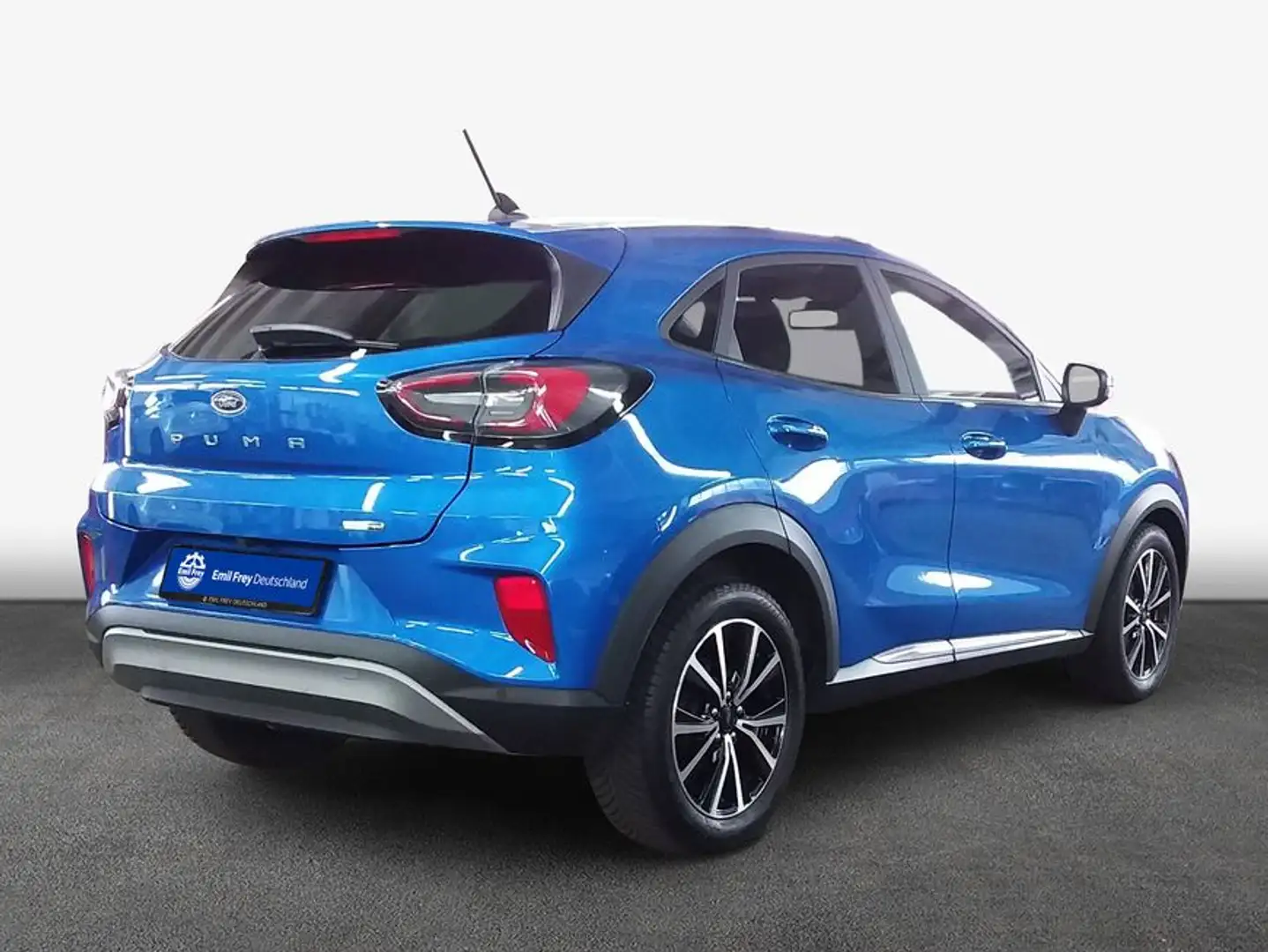 Ford Puma 1.0 EcoBoost Hybrid TITANIUM Blauw - 2