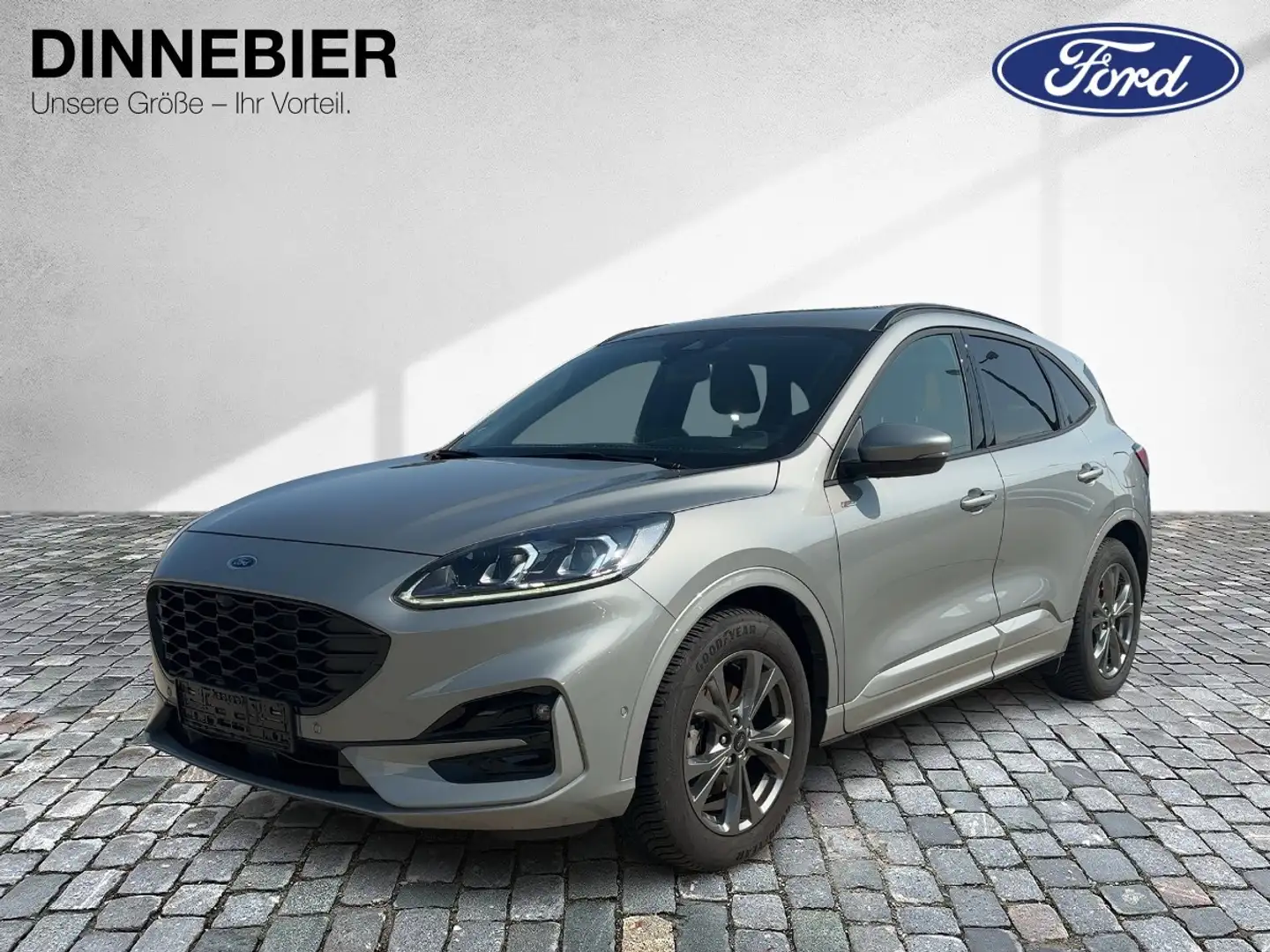 Ford Kuga ST-Line X LED+Navi+Kamera+Winterpaket Zilver - 2
