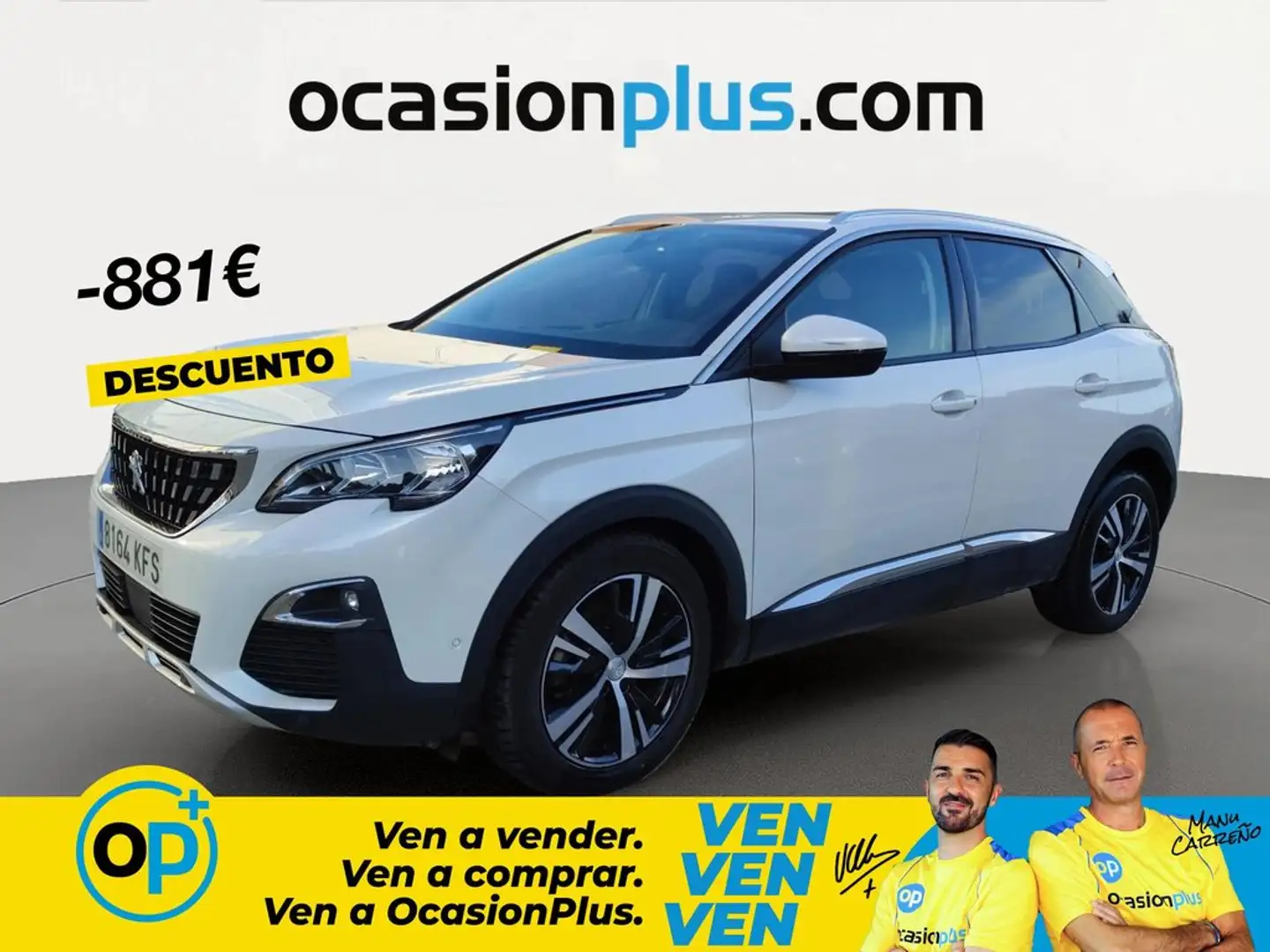 Peugeot 3008 1.2 S&S PureTech Allure EAT6 130 Blanco - 1