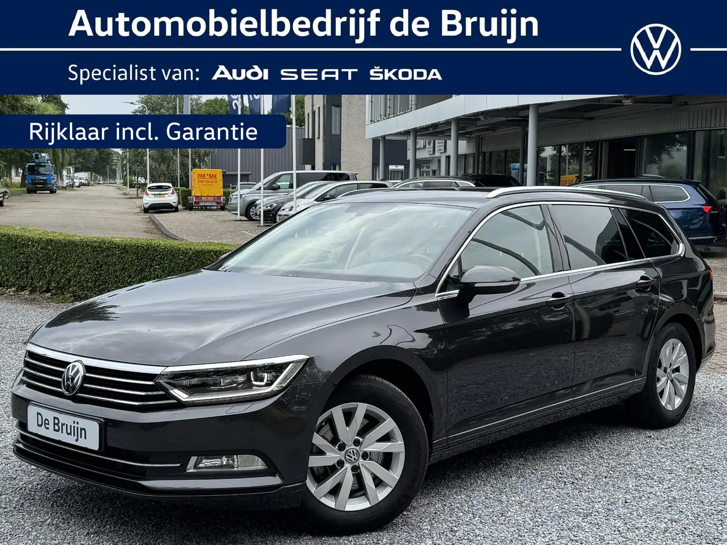 Volkswagen Passat Variant 1.4 TSI DSG Comfortline (Trekhaak,Navi,Carplay,Dab Grijs - 1