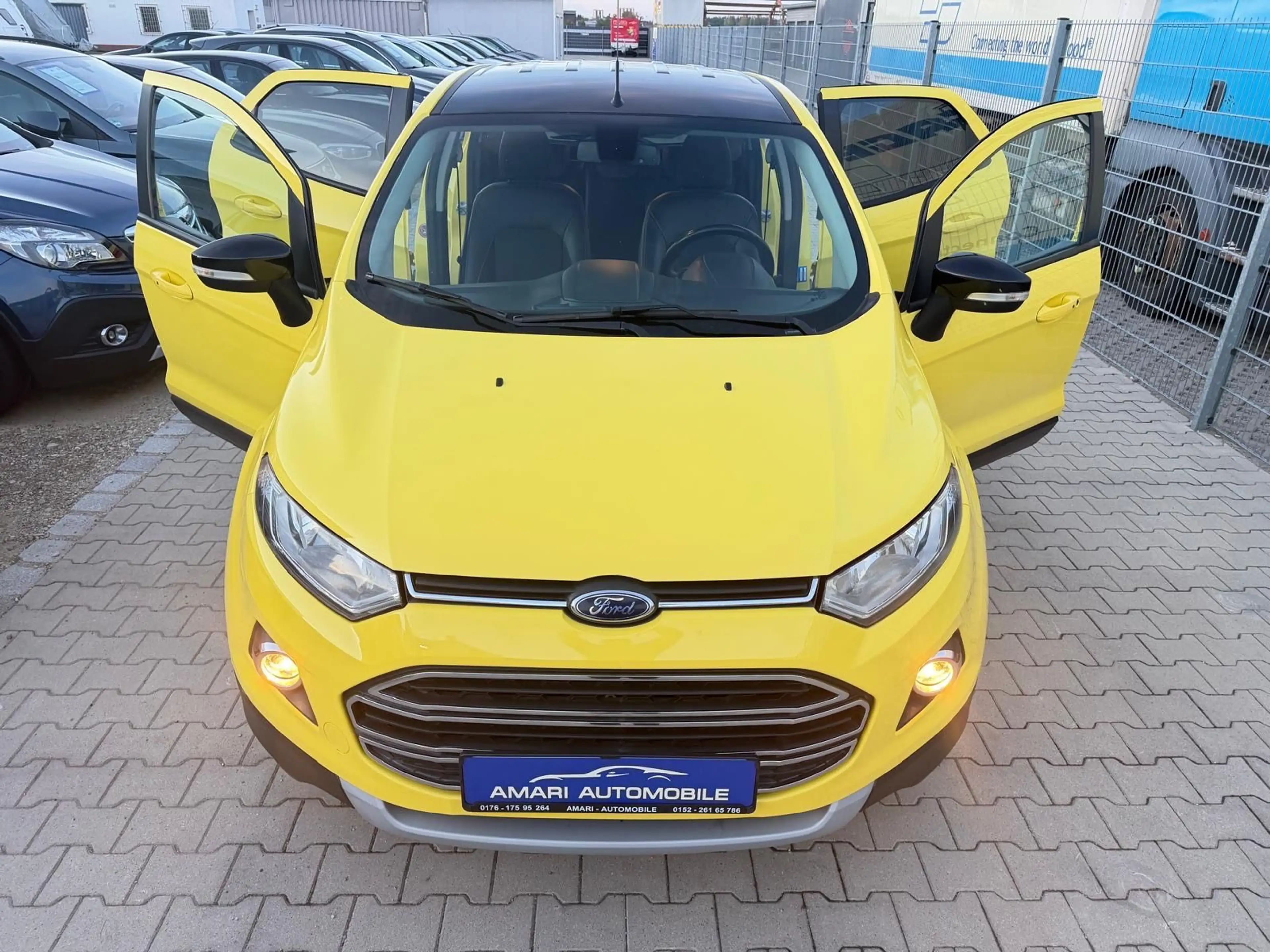 Ford EcoSport Titanium*Teilleder*MFL*BT*SH*Tüv Neu* — photo 2