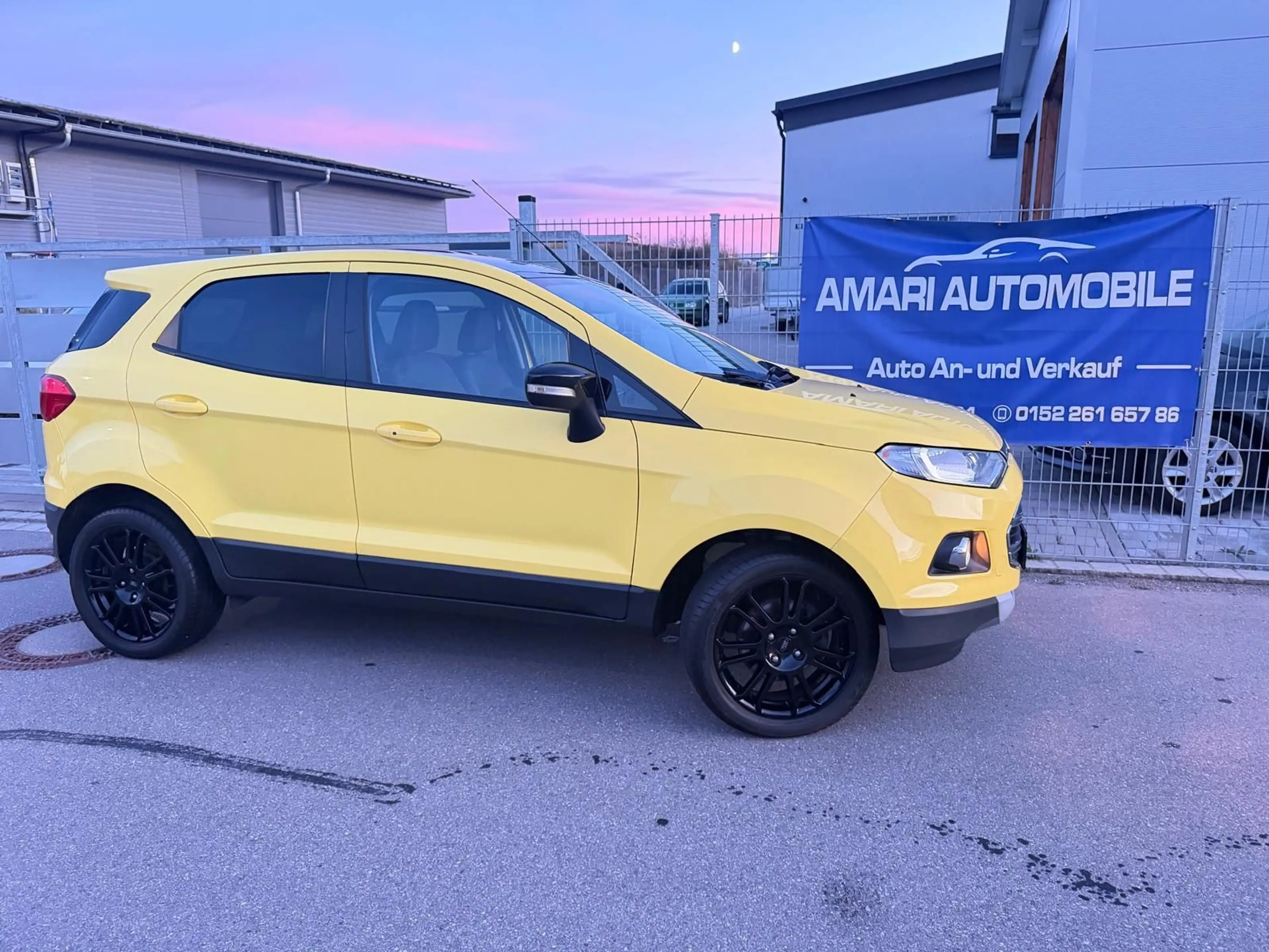 Ford EcoSport Titanium*Teilleder*MFL*BT*SH*Tüv Neu* — photo 8