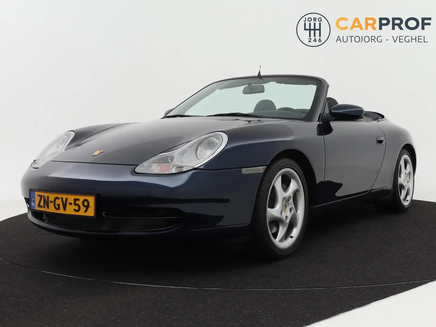 Porsche 996 Cabrio 3.4 Carrera 4 Nederlandse auto, NAP Pas!! U Blauw - 2