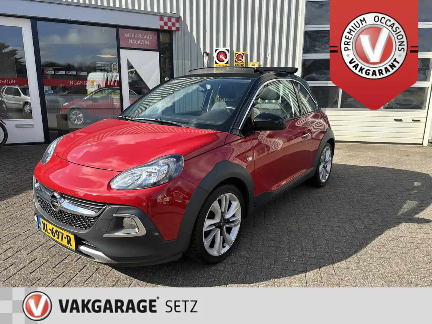 Opel Adam 1.0 TURBO ROCKS ONL. EDITION 12 MND GARANTIE Rood - 1