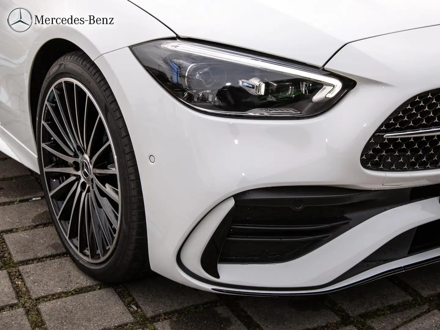 Mercedes-Benz C 220 d T AMG MBUX+360°+DIG-LED+Pano+AHK+Distron Weiß - 2