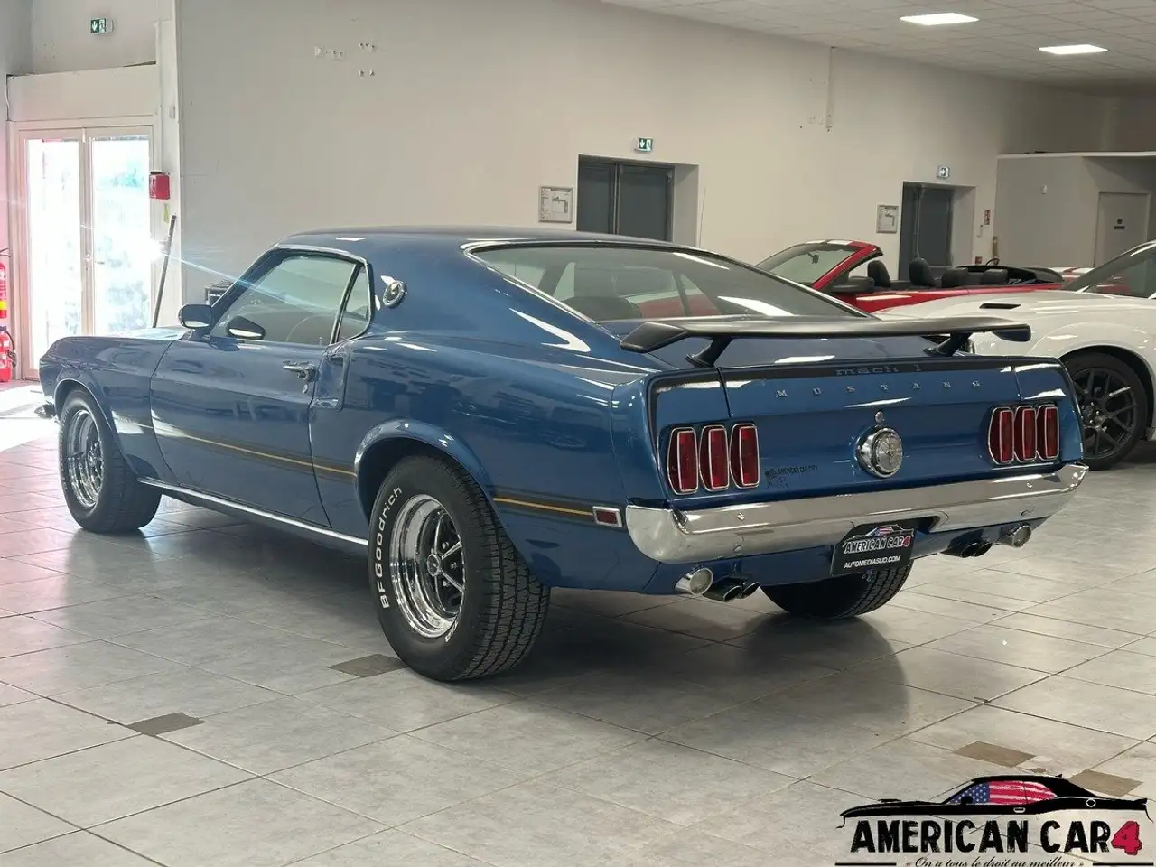 Ford Mustang FASTBACK Fastback Mach 1 - 390CI V8 - boite automatique, foto 7