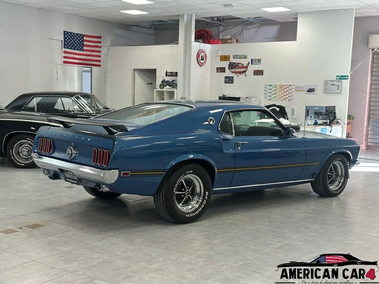 Ford Mustang FASTBACK Fastback Mach 1 - 390CI V8 - boite automatique, foto 5