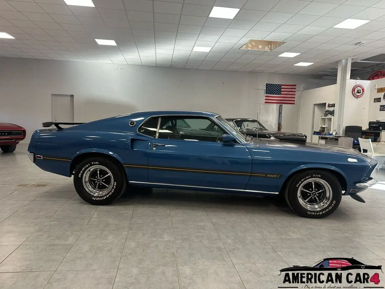 Ford Mustang FASTBACK Fastback Mach 1 - 390CI V8 - boite automatique, foto 4