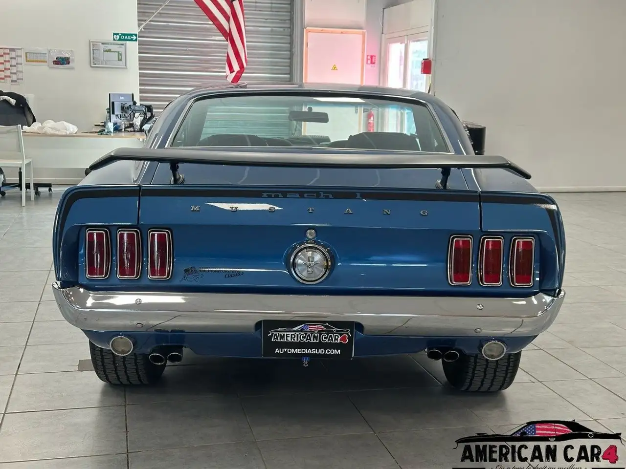 Ford Mustang FASTBACK Fastback Mach 1 - 390CI V8 - boite automatique, foto 6