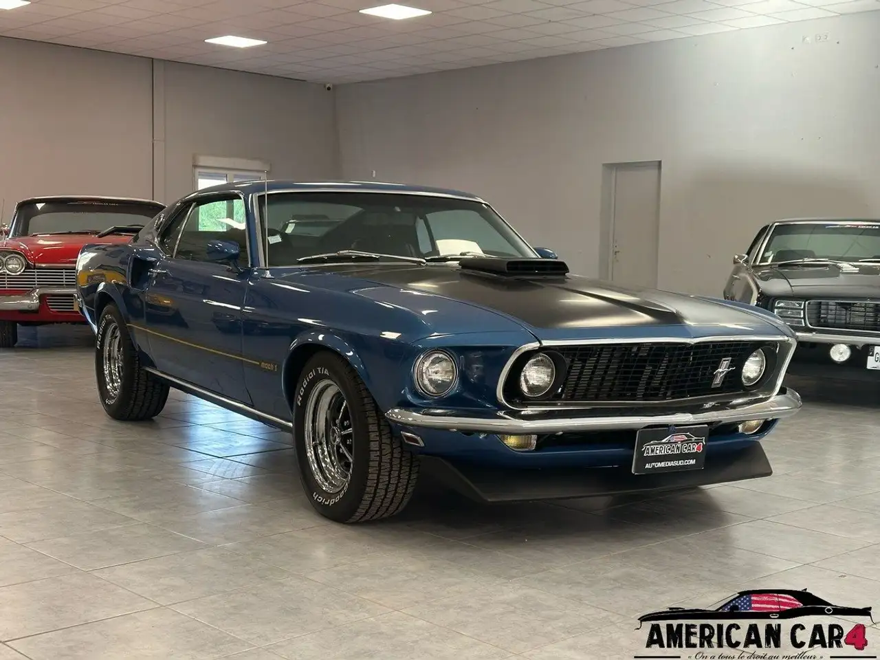 Ford Mustang FASTBACK Fastback Mach 1 - 390CI V8 - boite automatique, foto 3