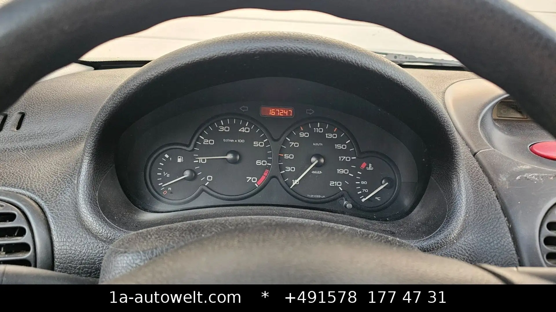 Peugeot 206 1.4 Platinium 75 Gümüş rengi - 2