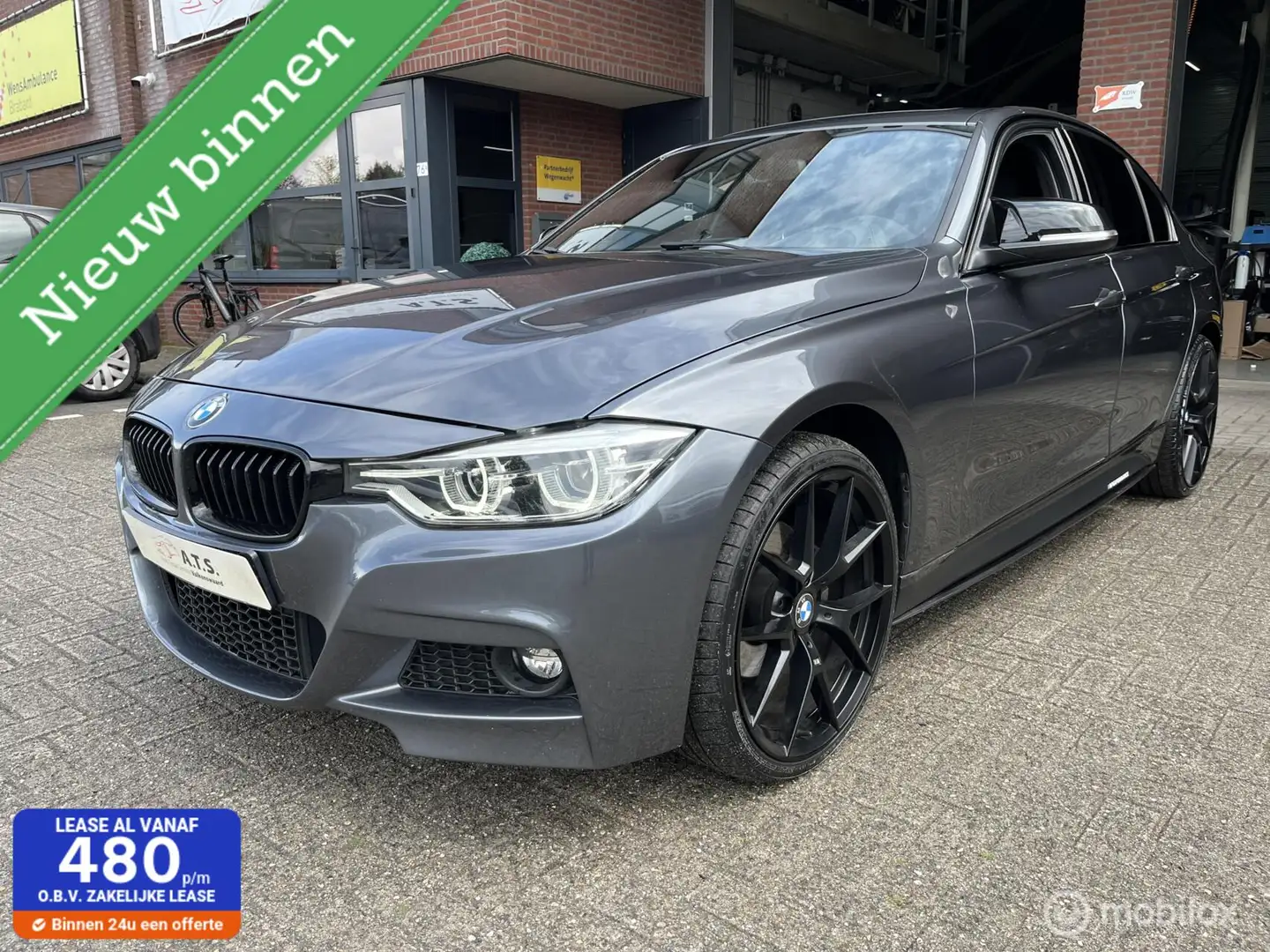 BMW 330 3-serie 330i xDrive High Executive M-PAKKET*SCHUIF Gris - 1