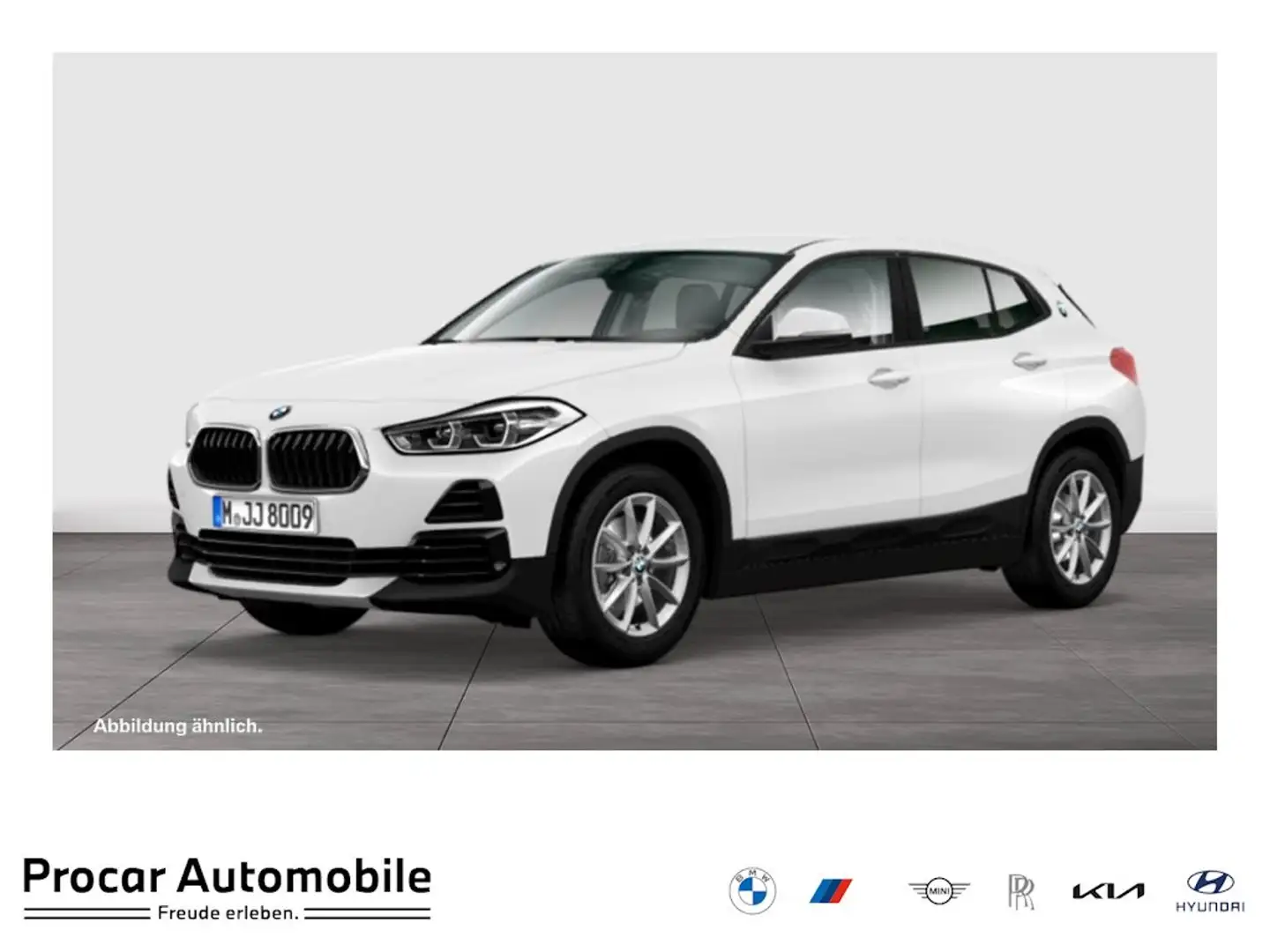 BMW X2 sDrive18d LED Aut. Navi PA PDC Shz DAB Tempomat Weiß - 1