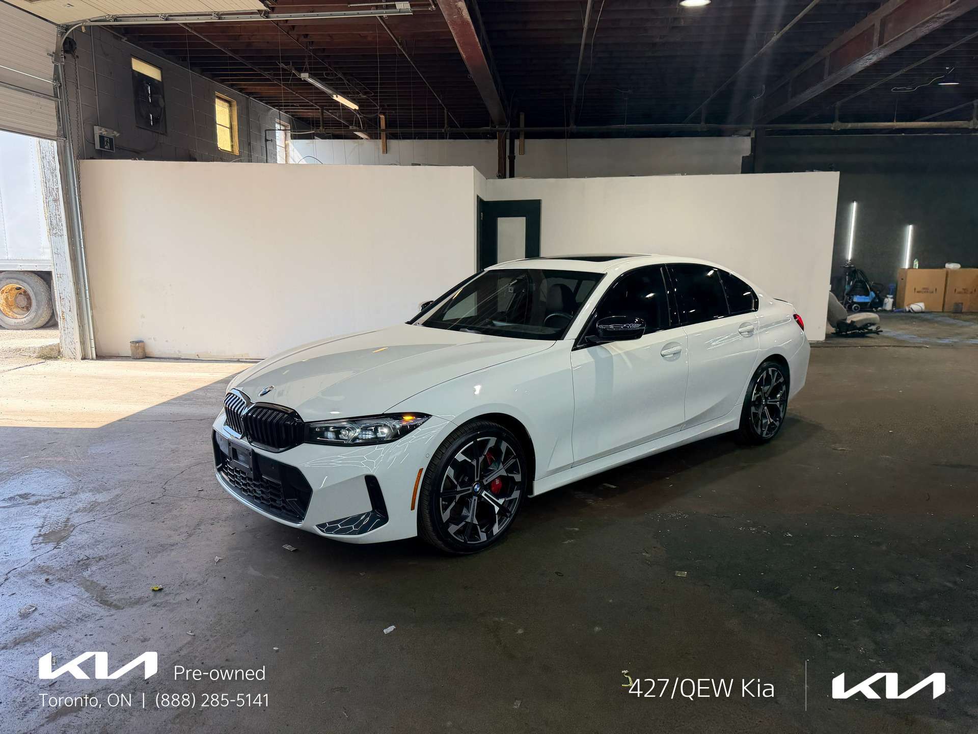 White 2025 BMW 3 Series Sedan All-Wheel Drive 8-Speed Automatic