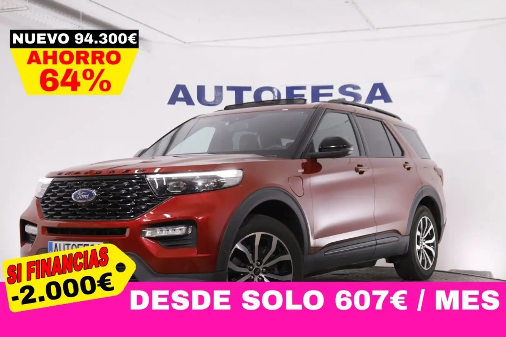 Ford Explorer 3.0 PHEV AWD ST LINE AUTO 457CV 7 PLAZAS 5P # IVA - 1