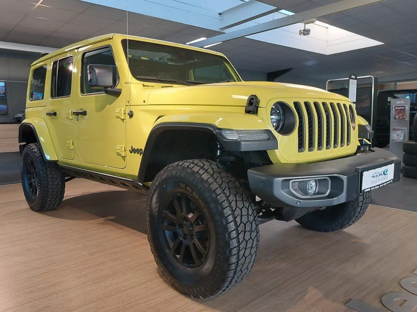Jeep Wrangler Unlimited 2.0 380PS Rubicon 4Xe HO3 Umb Jaune - 1
