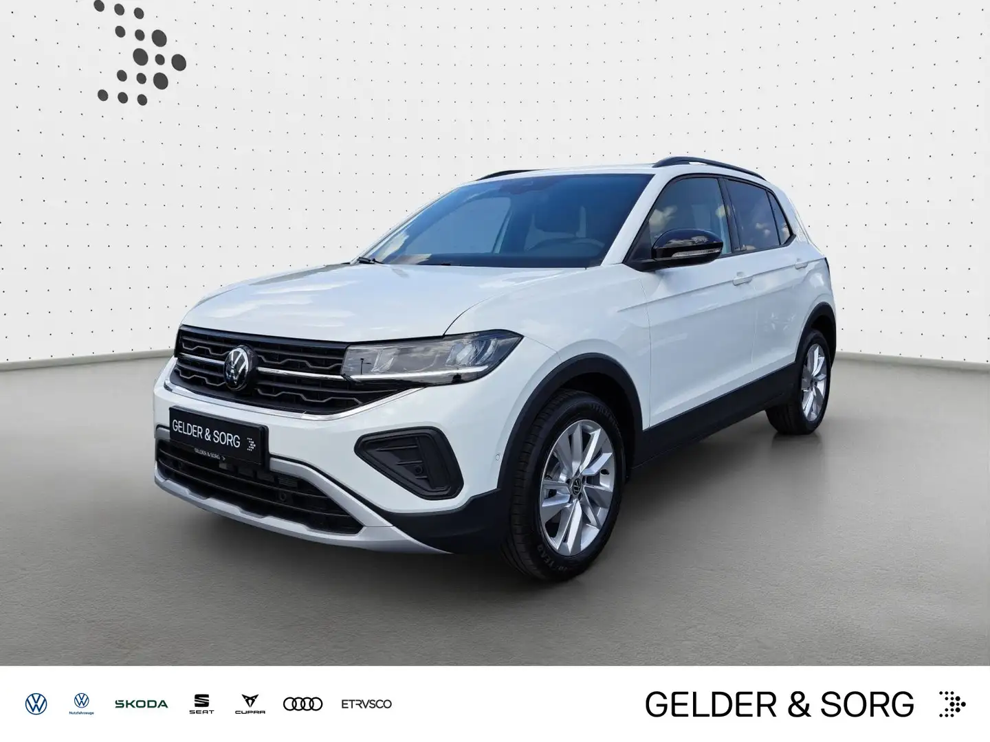 Volkswagen T-Cross Goal 1.0 TSI |RFK|NAVI|ACC|LED| Wit - 1