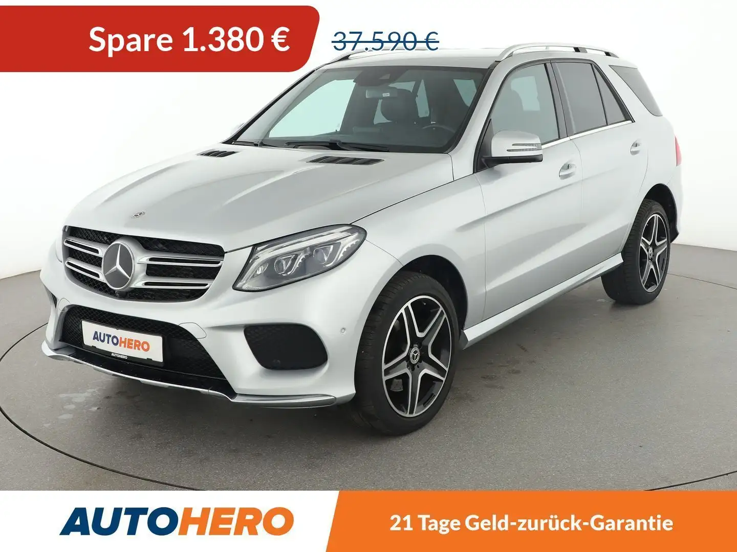 Mercedes-Benz GLE 350 d 4Matic AMG Line Aut.*LED*NAVI*ACC*CAM*PDC*SHZ* Gümüş rengi - 1