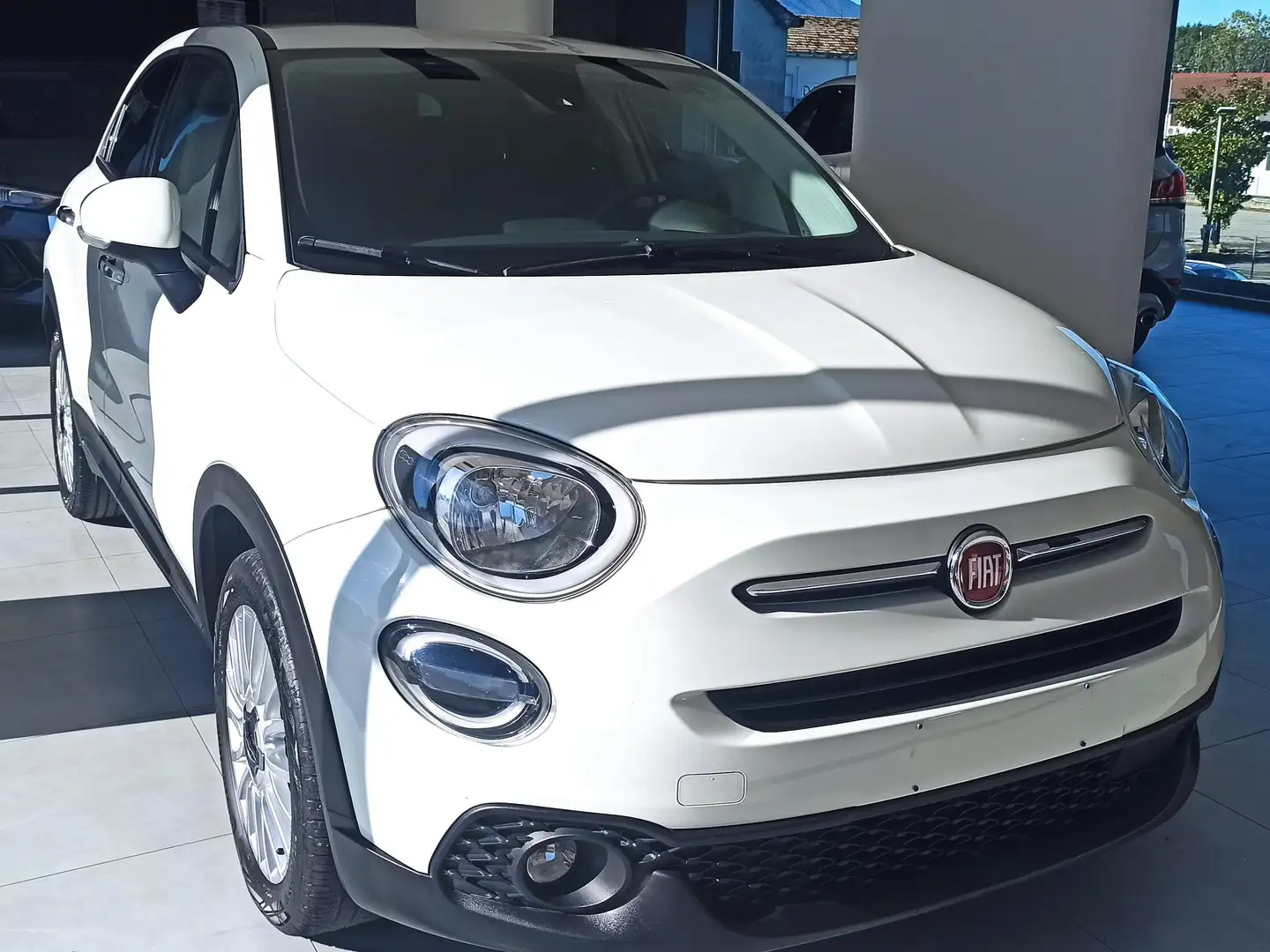 Fiat 500X 500X 1.6 mjet 130cv ** UNIPRO+CONNECT+CARPLAY* Blanc - 2