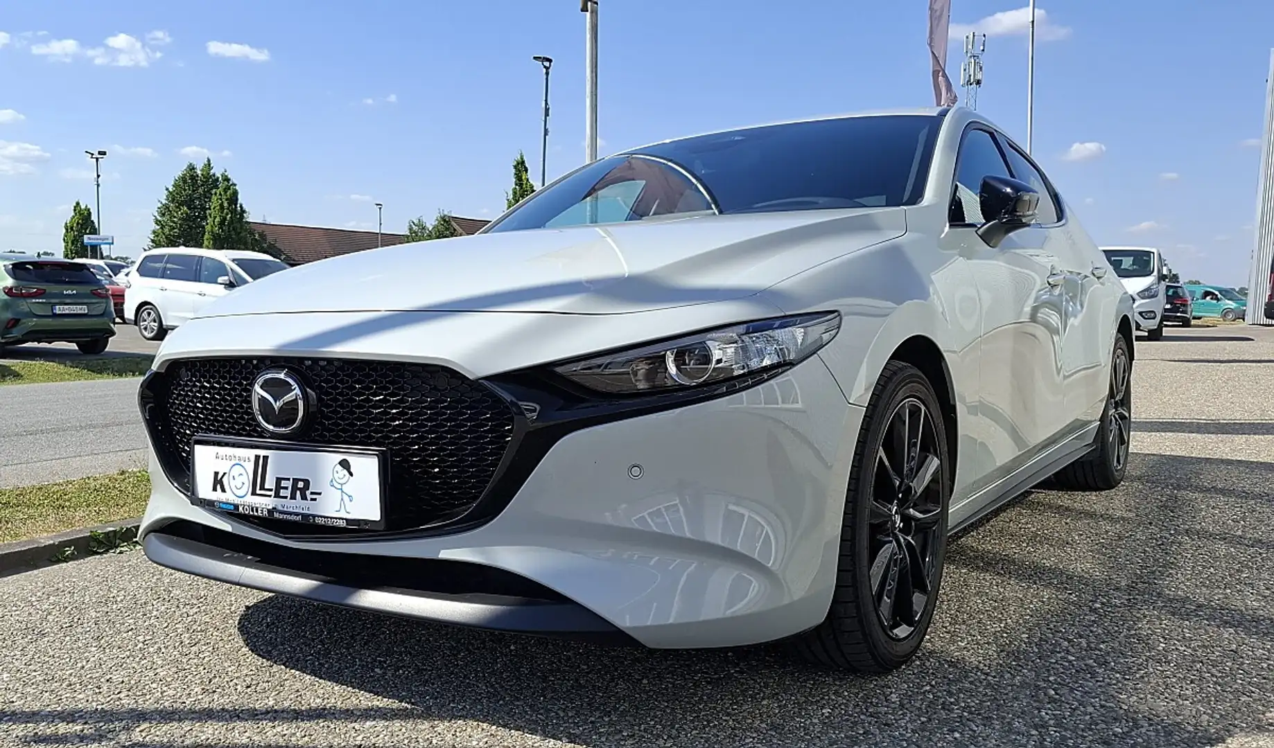 Mazda 3 Mazda3 e-Skyactiv-G122 Nagisa Weiß - 2