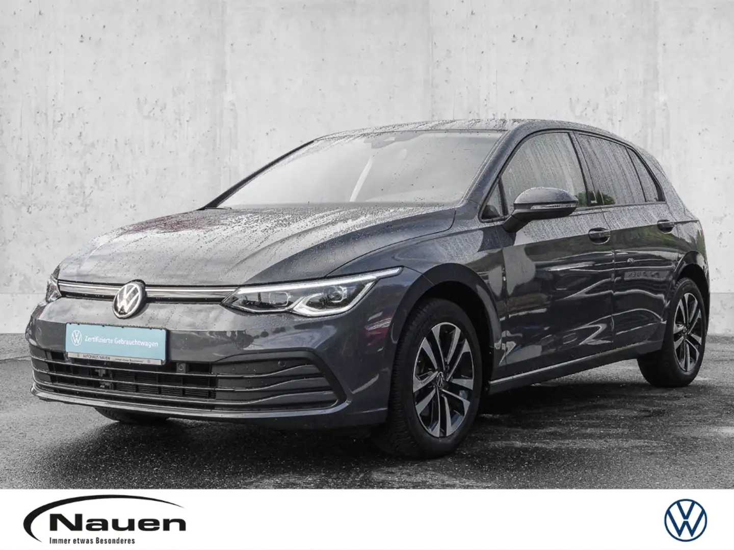 Volkswagen Golf VIII 1.0 TSI United *AHK*NAVI*LED*CLIMATR.* Gris - 1