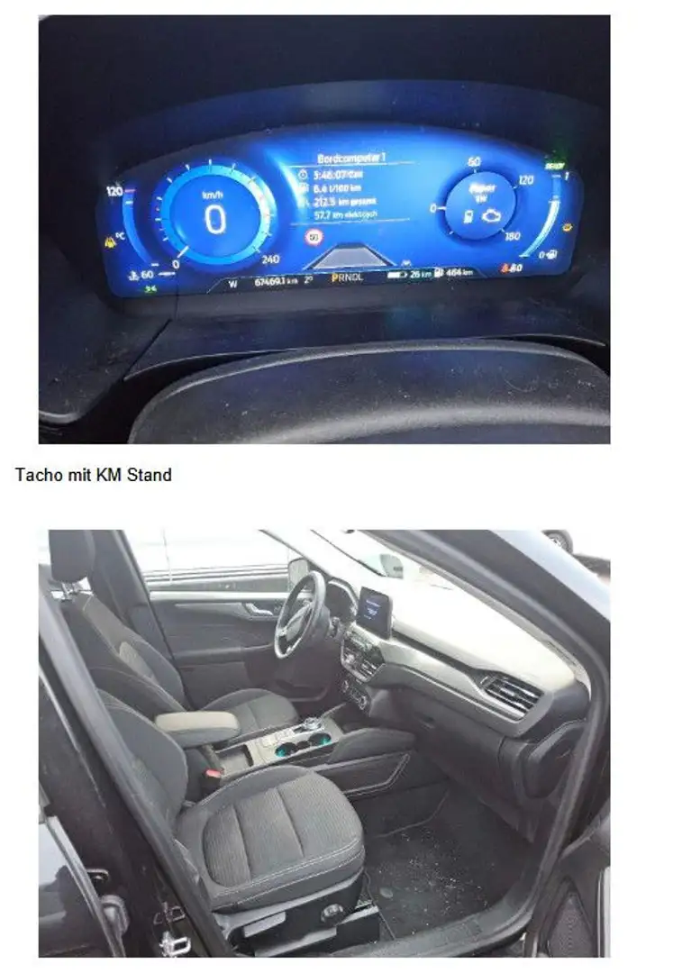 Ford Kuga 2.5 Duratec PHEV Titanium CVT*WINTER-PAKET Schwarz - 2