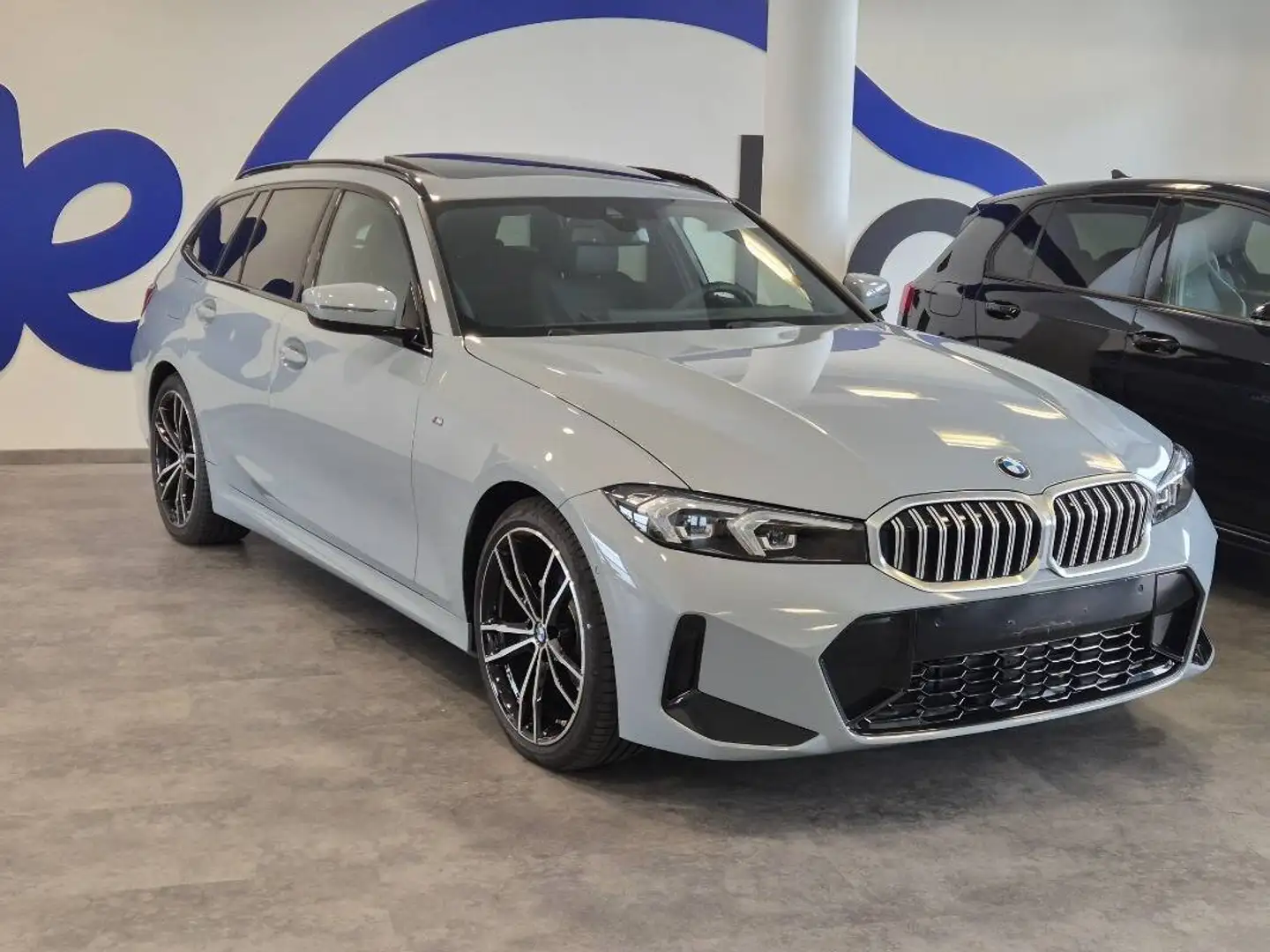 BMW 320 320d mhev 48V xdrive MSport auto Grigio - 1