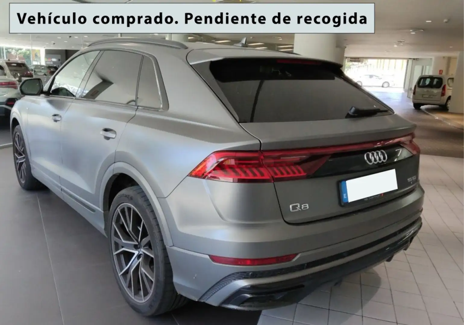 Audi Q8 50 TDI Black line quattro tiptronic Grau - 1