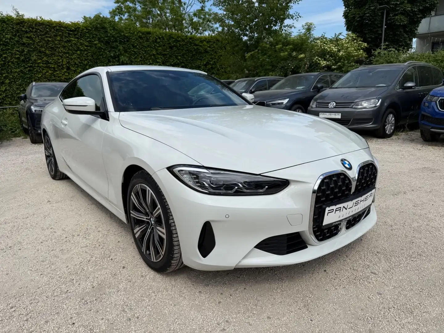 BMW 420 d Coupe Harman-Kardon+LEDER+Ambientes Licht Weiß - 1