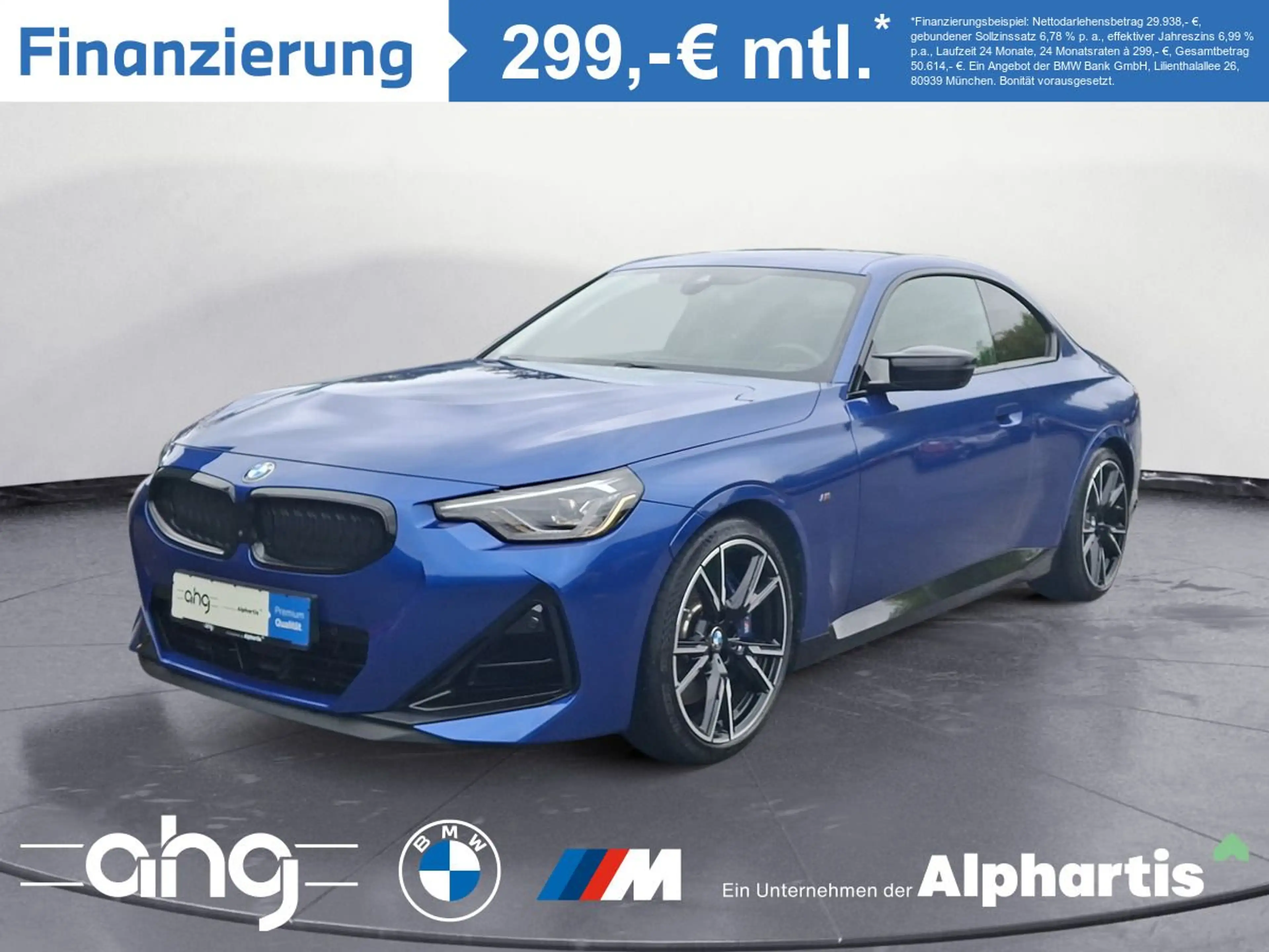 BMW 240 Aut. Coupe Navi LED Hifi Kamera PDC Sitzhe