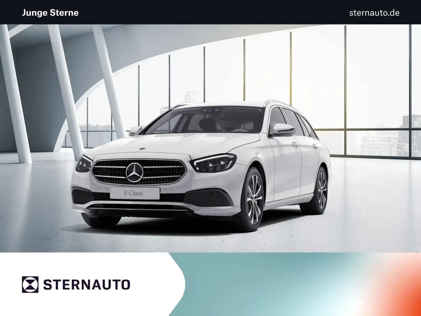 Mercedes-Benz E 300 E 300 de T Avantgar Business Burmester SpiegelPa Weiß - 1