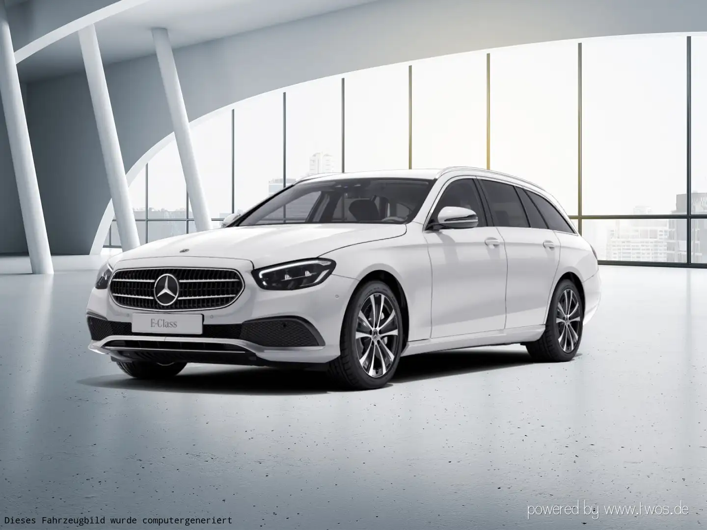 Mercedes-Benz E 300 E 300 de T Avantgar Business Burmester SpiegelPa Weiß - 2