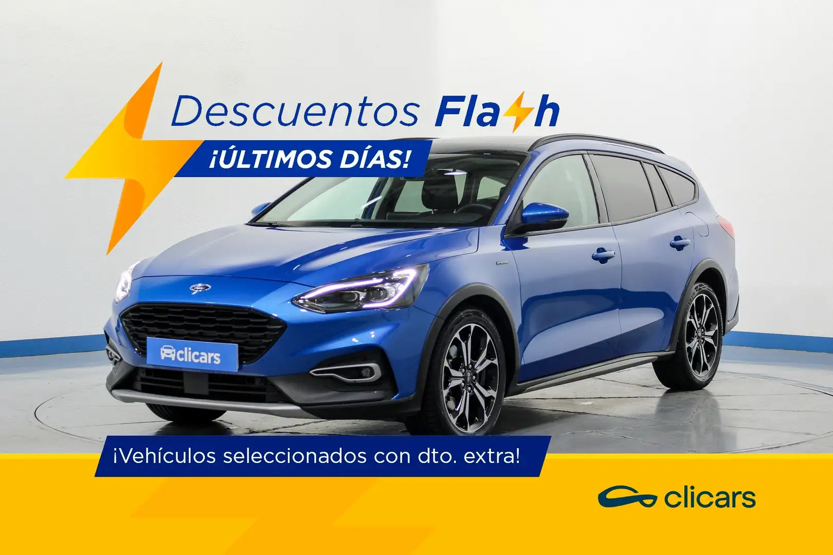 Ford Focus 1.0 Ecoboost MHEV Active 125 Azul - 1