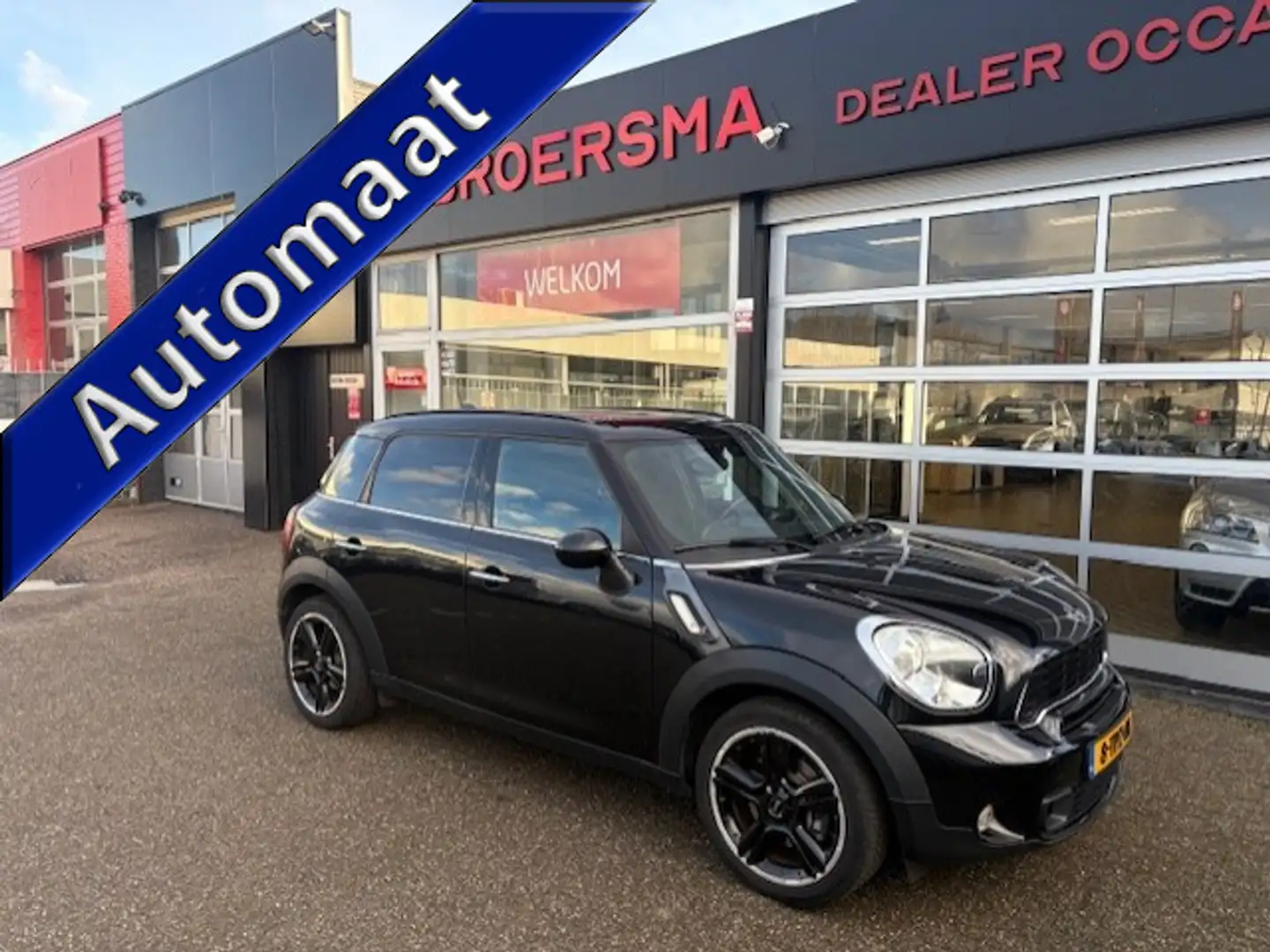 MINI Cooper S Countryman Mini 1.6 Chili AUTOMAAT *LEER *XENON*NAVI *158.000 Noir - 1