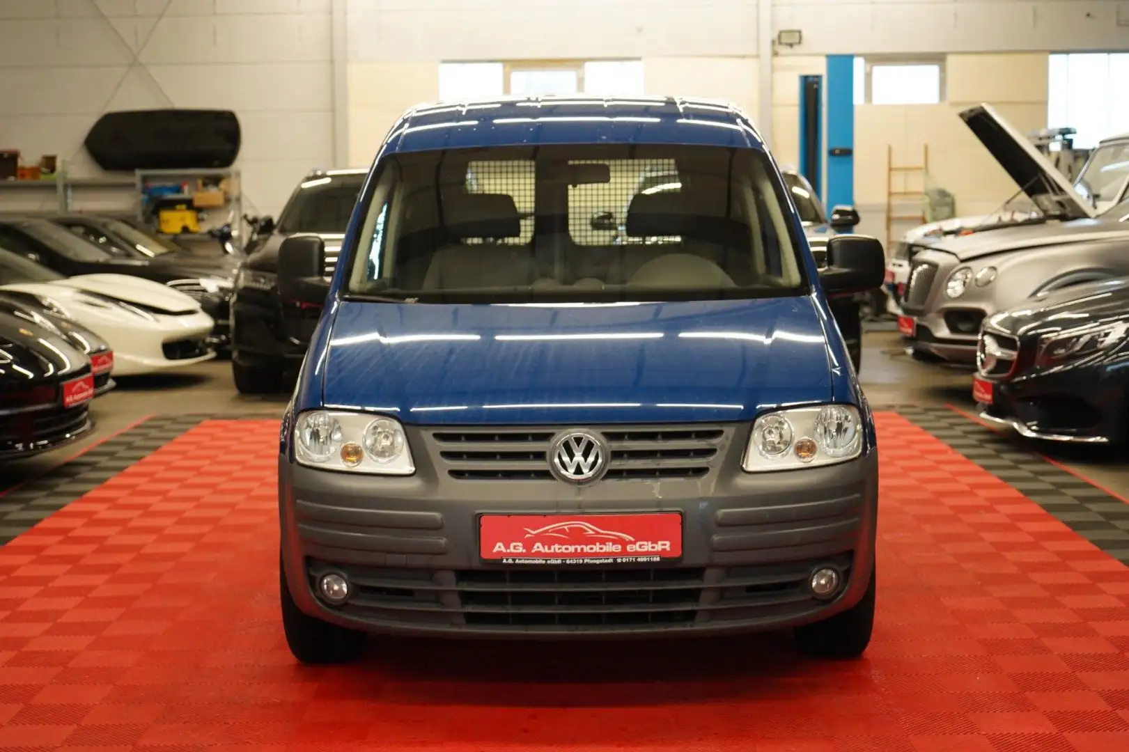Volkswagen Caddy 1.6 Kasten Transporter 2.Hand*8Fach Blau - 2
