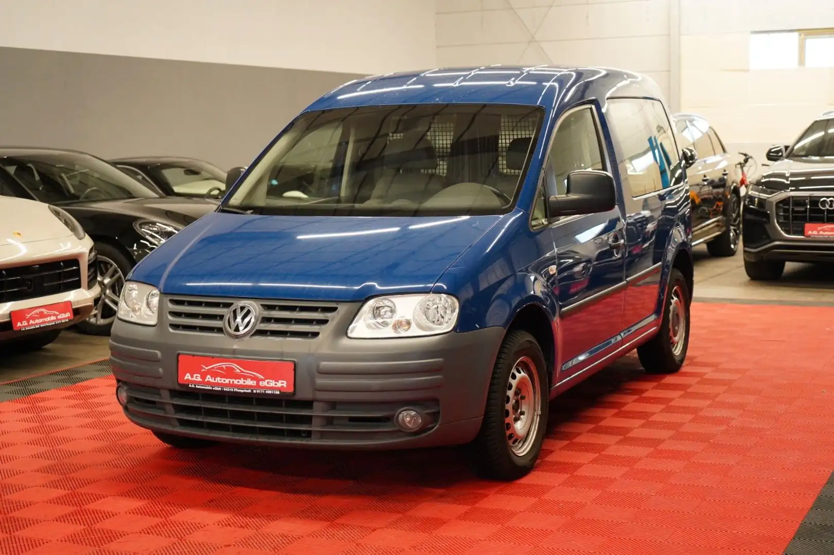 Volkswagen Caddy 1.6 Kasten Transporter 2.Hand*8Fach Blau - 1