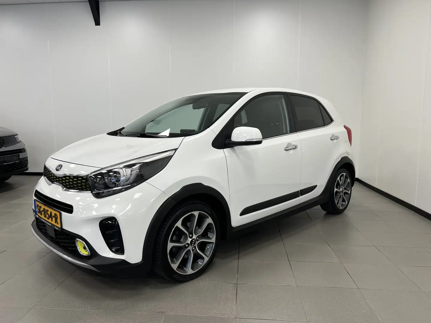 Kia Picanto 1.0 T-GDI X-LINE / NAVI / LEDER / PDC / STOELVERW. Wit - 2
