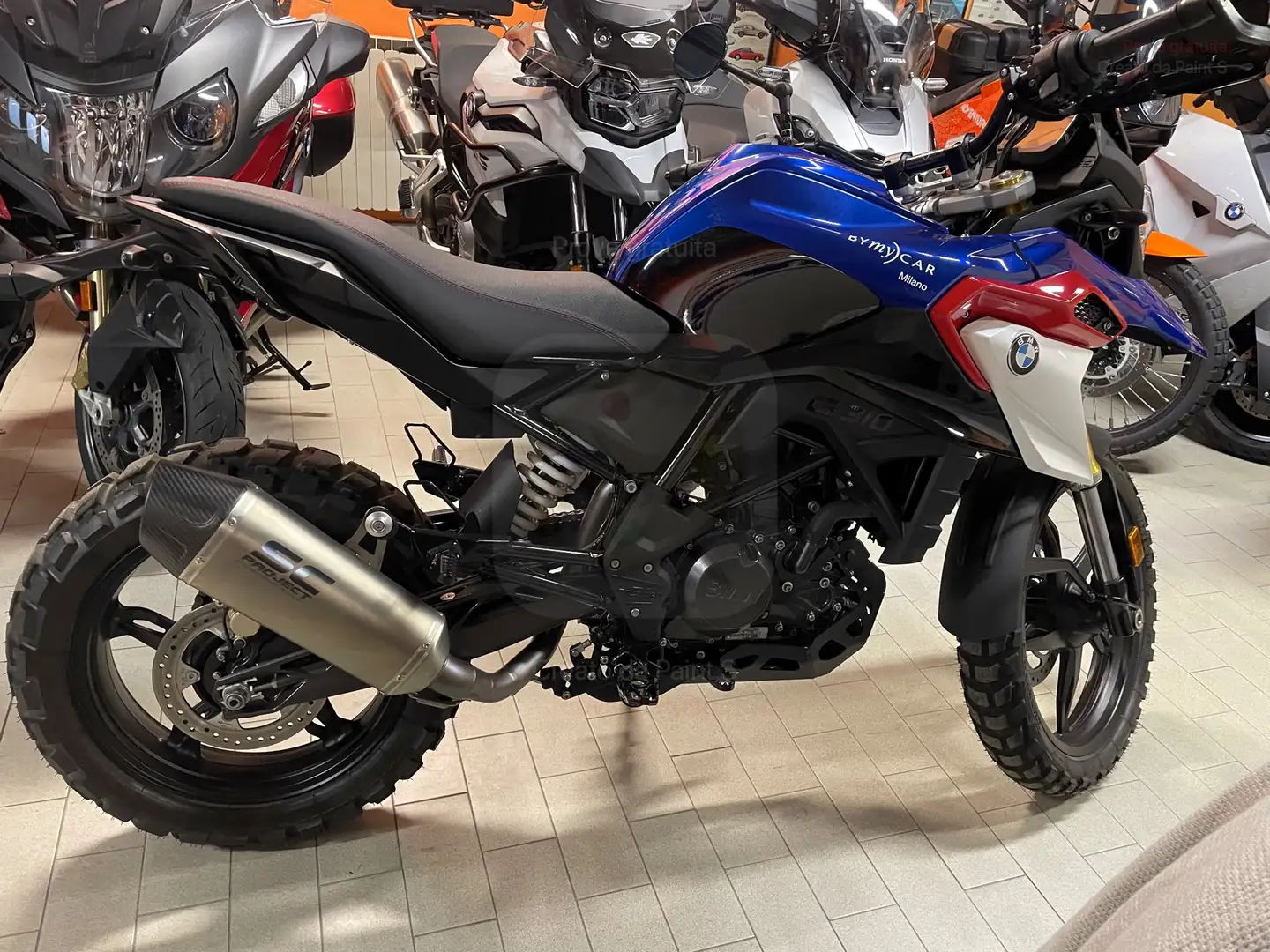 BMW G 310 GS ALLESTIMENTO KRYO Azul - 2