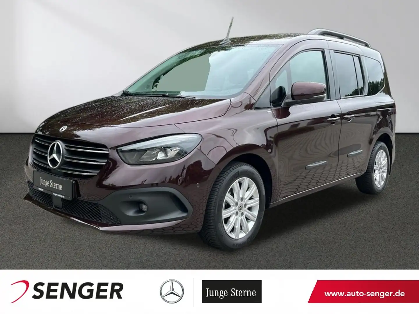 Mercedes-Benz T-Class T 180 Progressive BEHINDERTENGERECHT-HANDGAS 7G Rot - 1