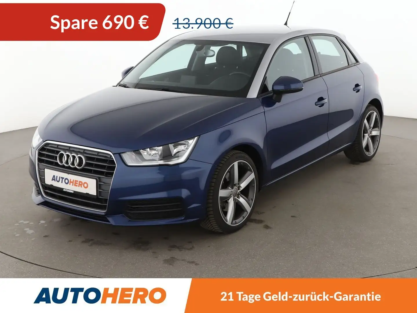Audi A1 1.4 TFSI*PDC*ALU*KLIMA* Blau - 1