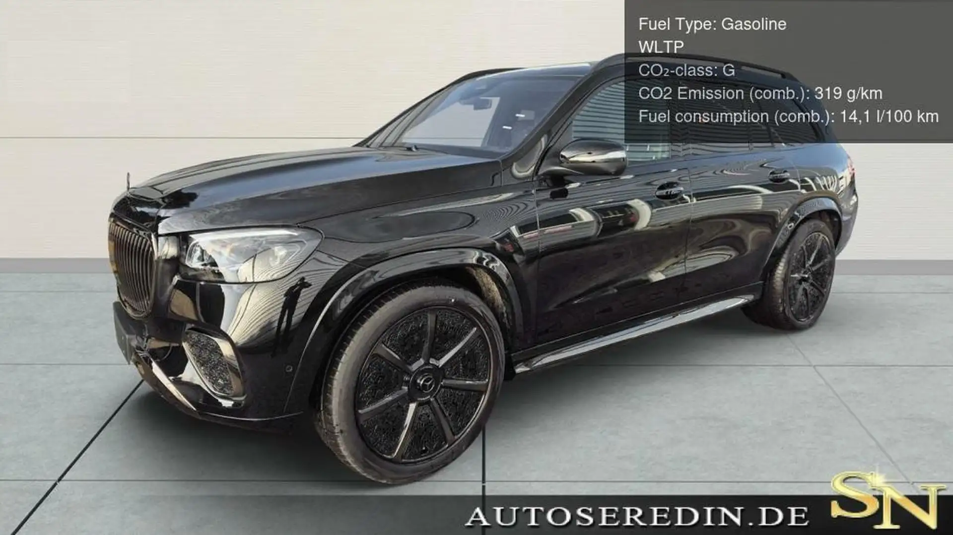 Maybach GLS 600 NIGHT SERIES FACELIFT MY25 Zwart - 1