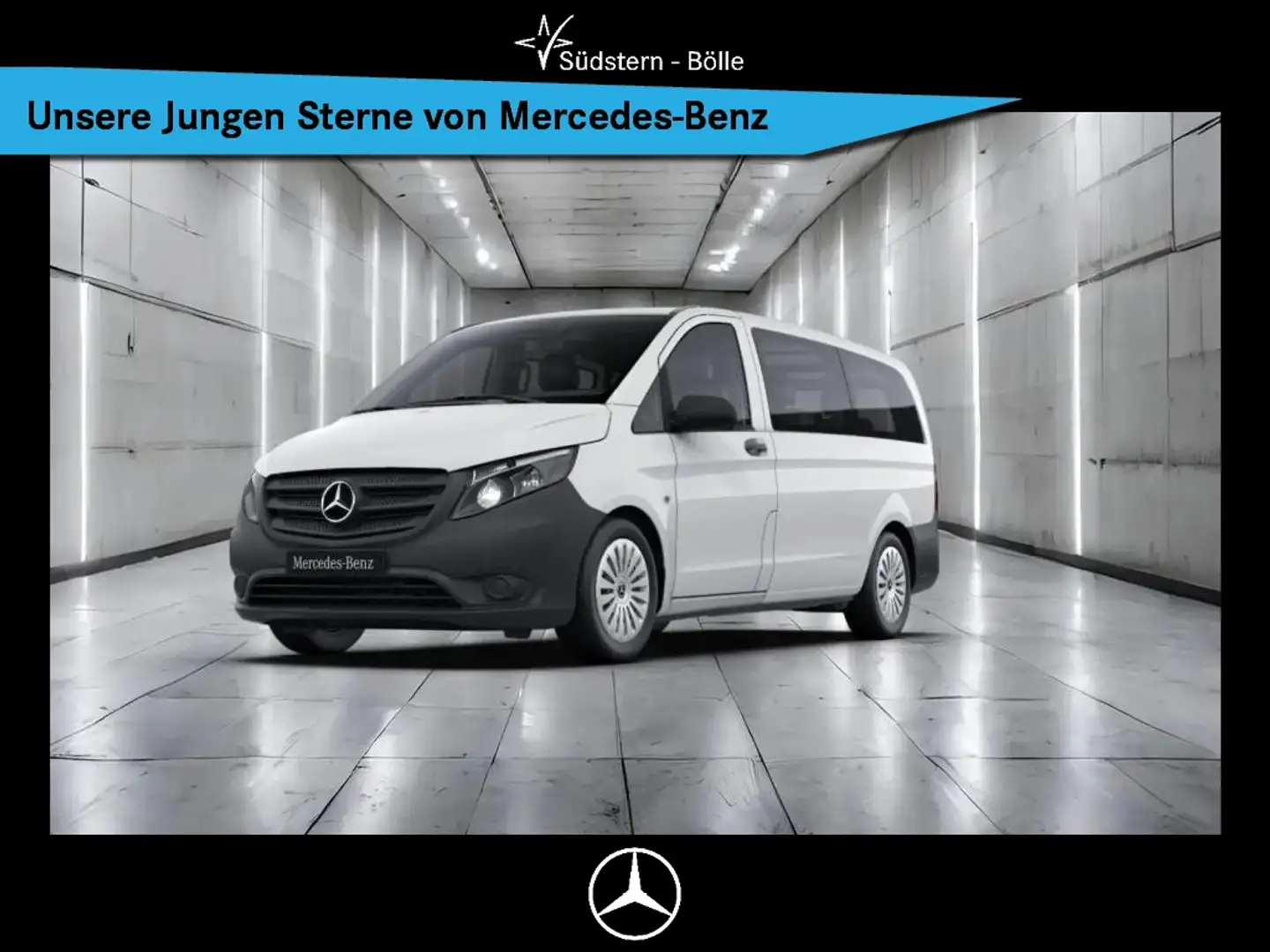 Mercedes-Benz Vito 114 TOURER PRO NAVI+KAMERA+KLIMA+TEMPOMAT Blanc - 1