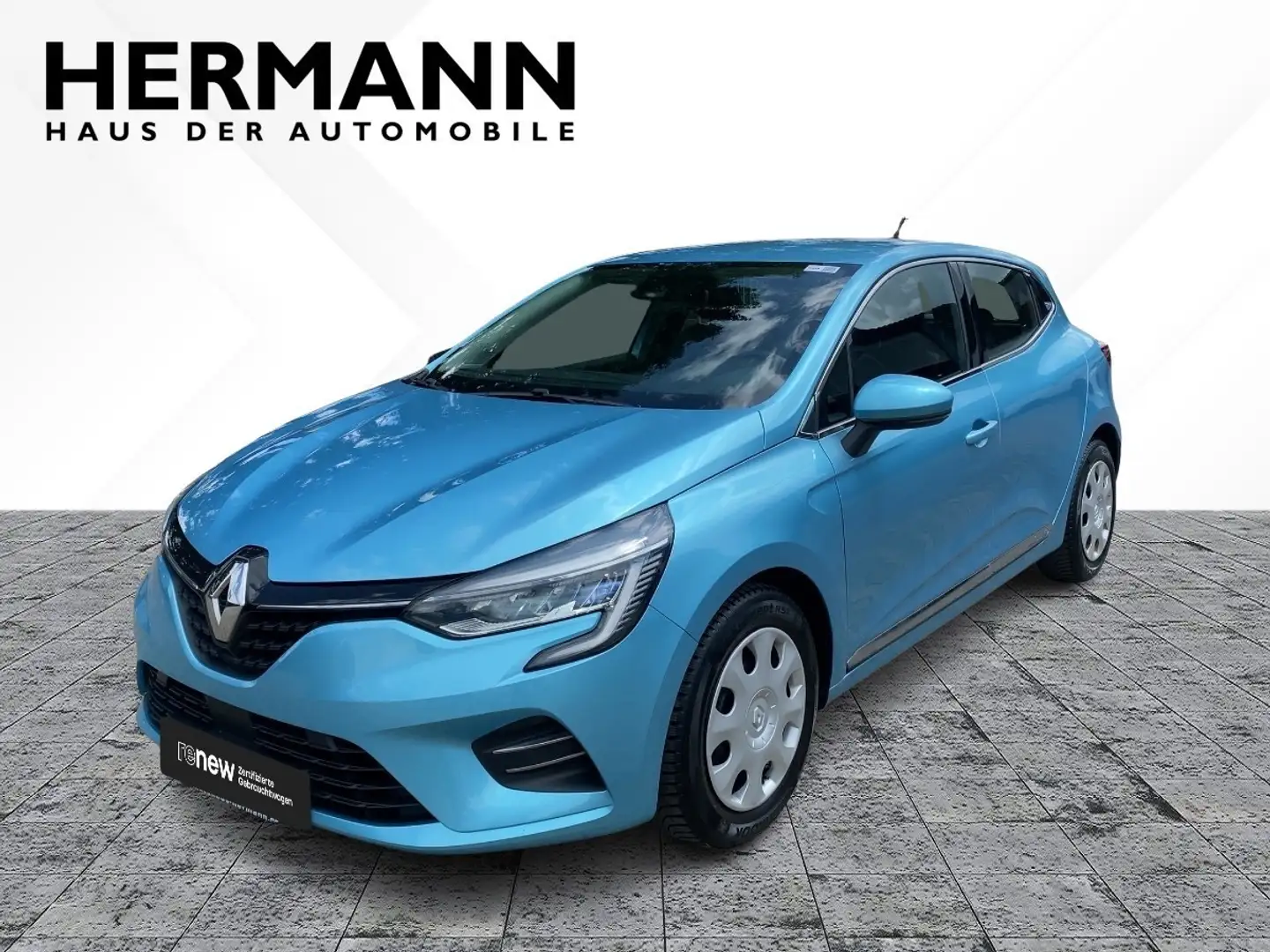 Renault Clio V 1.0 TCe 100 Intens *LED*FLA*SpurH*KeyLess Bleu - 1