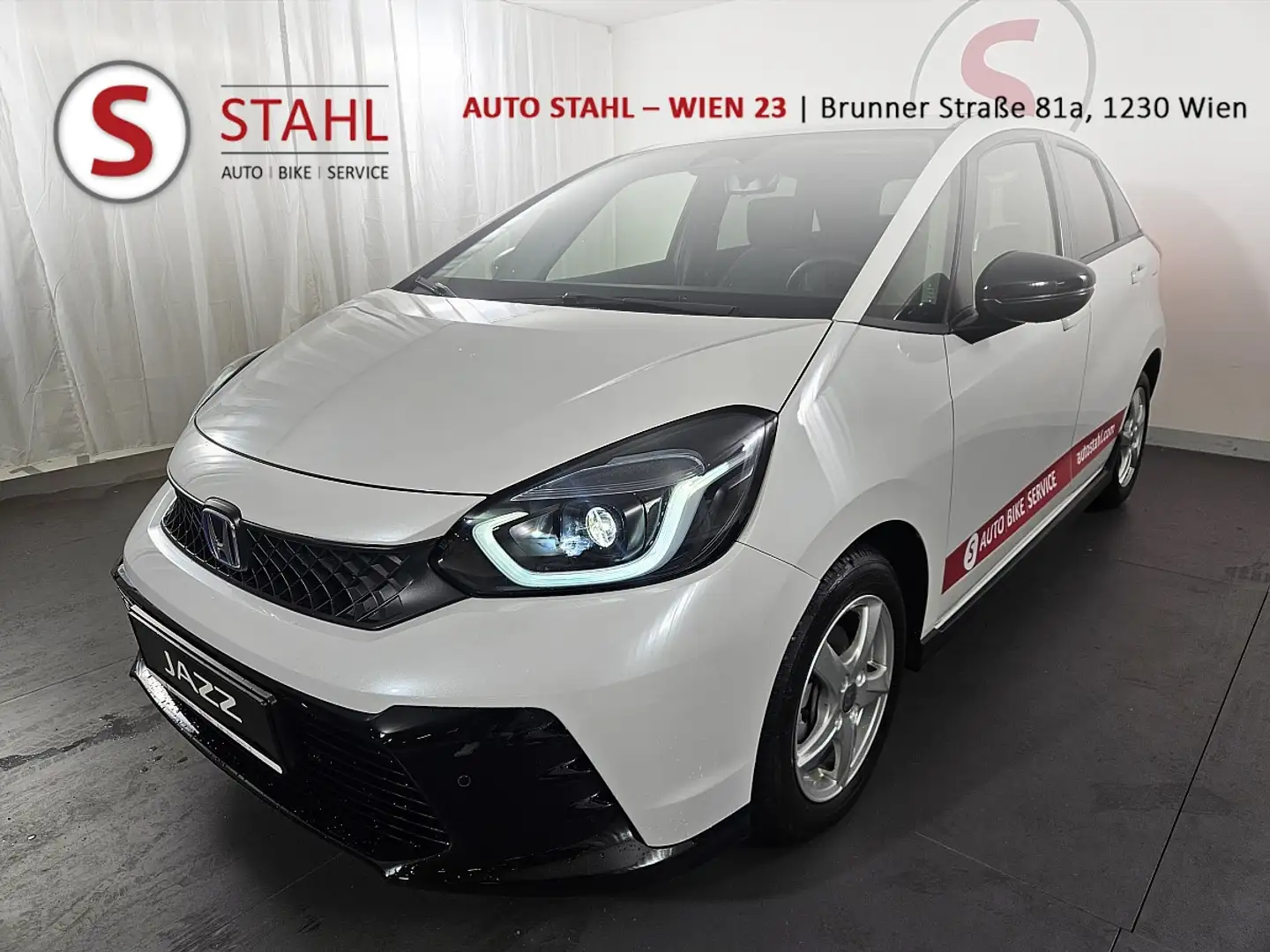 Honda Jazz Advance Sport Aut. | Auto Stahl Wien 23 Weiß - 1