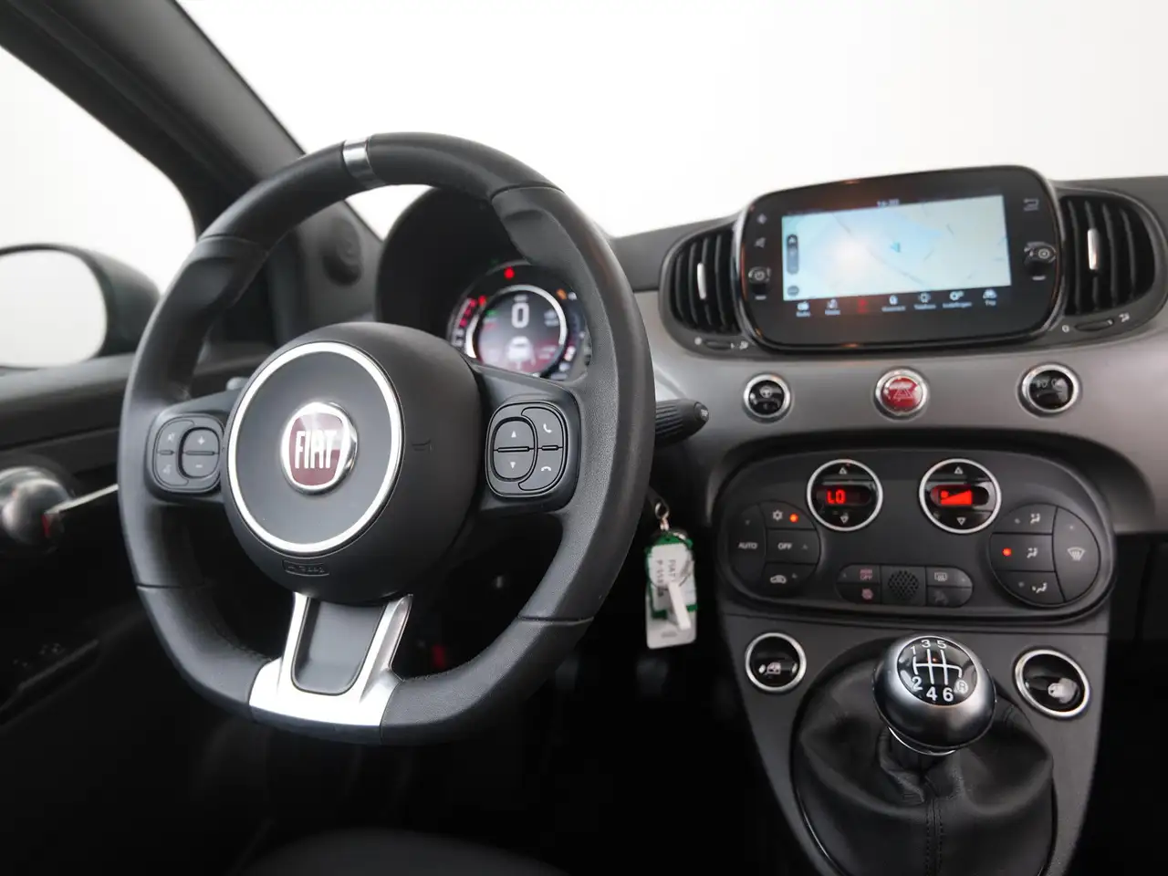 Fiat 500 1.0 Hybrid Sport 10.000km Elektr Schuifdak N, миниатюра 5