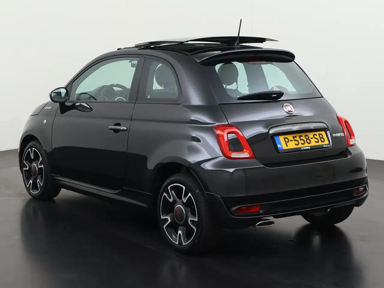 Fiat 500 1.0 Hybrid Sport 10.000km Elektr Schuifdak N, миниатюра 6